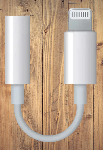  - Adaptadores  - branca - Central - unidade    Cod. ADAPTADOR DE FONE P2 PARA IPHONE ORIGINAL